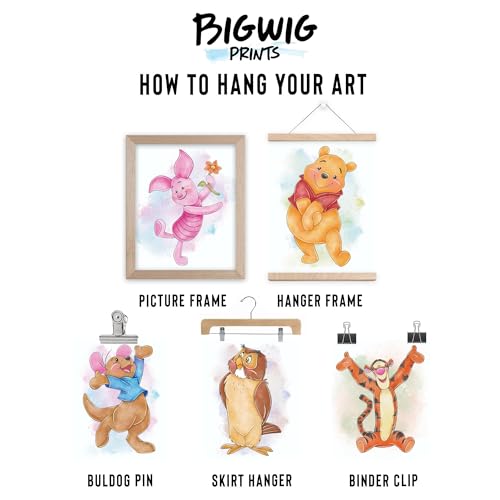 Affiches murales Winnie l'Ourson : la solution simple pour décorer la chambre bébé