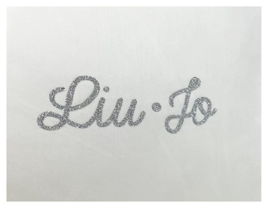 Russo Tessuti Cuscino Decorativo in Rasatello Lucente LIUJO Liu Jo Strass Arredo Casa 40X40-Avorio