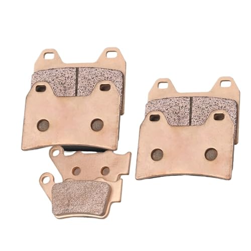 Plaquettes de frein moto ZONTES 703T route et chemins en métal fritté