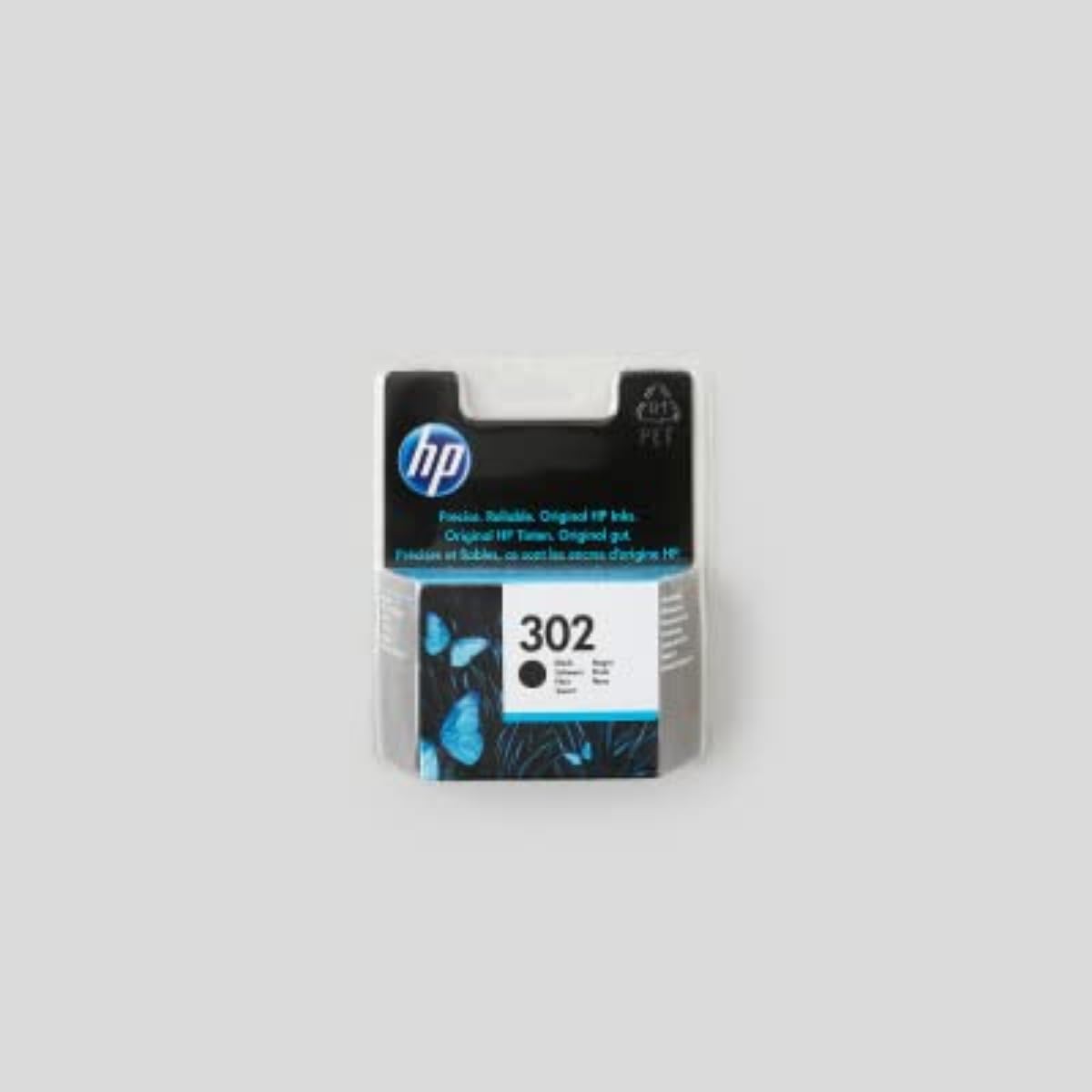 HP Tintenpatrone Nr. 302, Schwarz – 1 Stück
