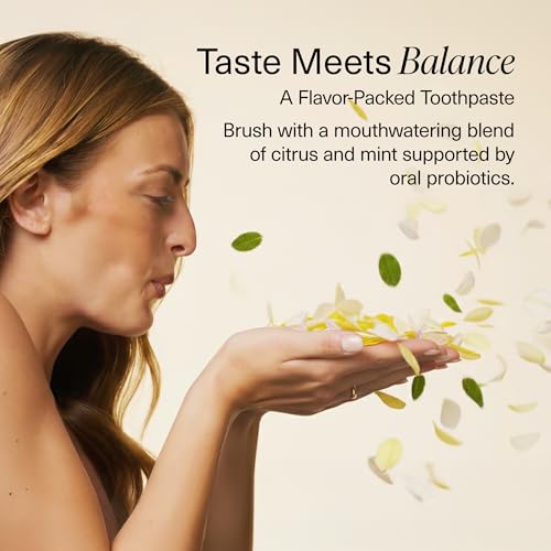 Image of Boka Probiotic Toothpaste - Fluoride Free, Nano Hydroxyapatite Toothpaste - Supports Oral Microbiome & Promotes Oral Wellness - Citrus Mint & Peppermint Blossom, 2Pk
