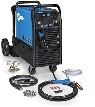 Miller 951767 Multimatic 255 Multiprocess Welder w/EZ-Latch Running Gear- 208-575V