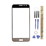 Repare el vidrio exterior roto solamente, no arreglará ninguna pantalla o problema de toque, porque esta pantalla no incluye el digitizador táctil de la pantalla LCD.