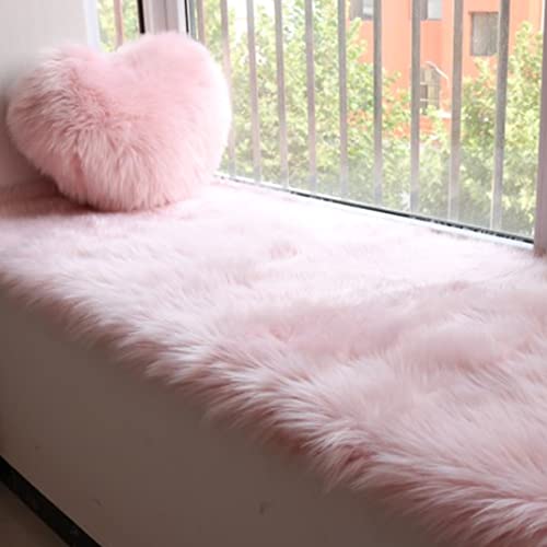 Coussin peluche cœur 50x40 cm idée cadeau déco romantique