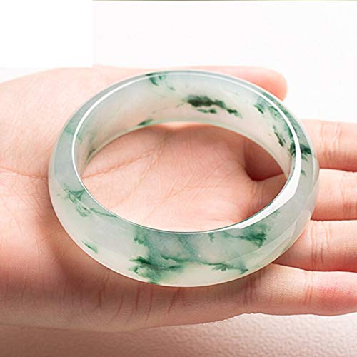 Bracelet de jade fleur flottante HSFJGSF, pierre de glace de qualité gemme - 4