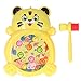 VGEBY Gioco Colpisci la Talpa, Gioco Colpisci la Talpa Rotazione a 360° Immagine di Tigre del Fumetto Giocattoli a Martello di Plastica Alimentati a Batteria per Bambini