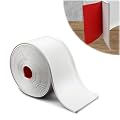 SHOWMEMY Vinyl Wall Base Baseboard Molding Trim, Self-Adhesive Rubber Wall Base Molding, Flexible Baseboard Molding Trim, Peel and Stick Wall Base Cove Base.4 Inch x 40 Feet(White)