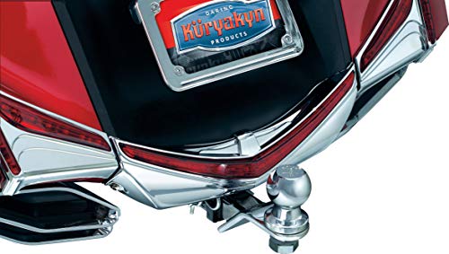 Kuryakyn 7641 Motorcycle Accessory: Trailer Hitch With 1-7/8" Diameter Hitch Ball For 2012-17 Honda Gold Wing Gl1800 & F6B Motorcycles , Black #TOP4