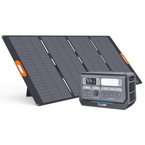 ALLWEI Portable Power Station 2400W(Surge 4800W) with...