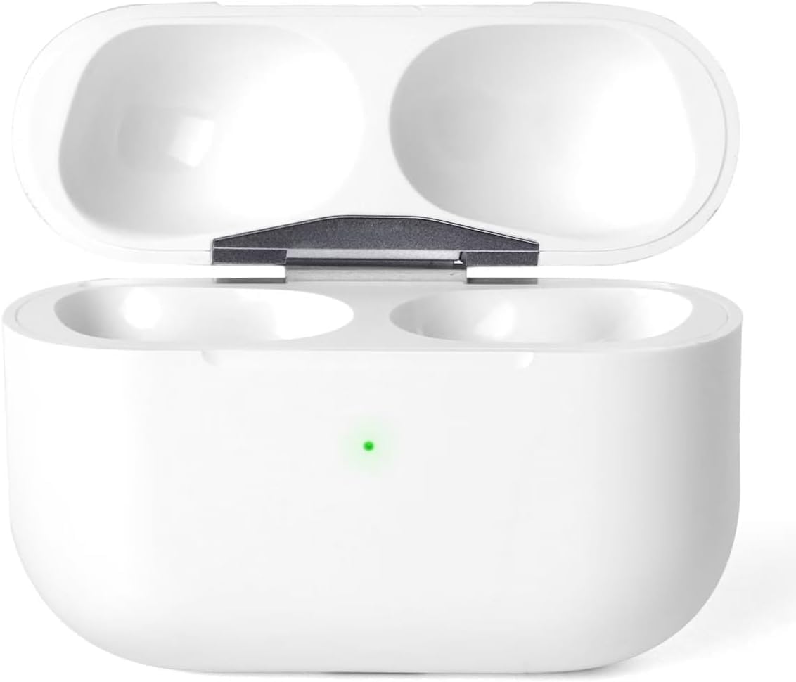 Replacement Charging Case Compatible with AirPods Pro 2nd/1st Generation（USB-C）, Wireless Charger Case (White)