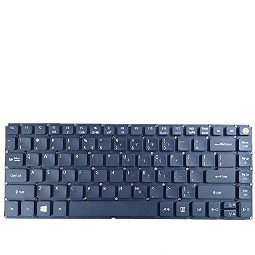 Clavier Acer TravelMate P249-MG QWERTY US Noir pour Travailler en Anglais