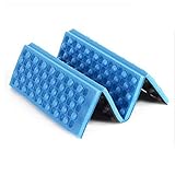 Dongbin 2ST Folding Sit-Matte, wasserdichte Sitzpolster Im Freien, 4 Stück Tragbar Mini Folding Sit Mats Ultraleicht-Schaum-Sit Matten Für Outdoor-Camping-Garten Park Picknick,C