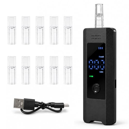 Breathalyzer-for-Personal-Use-Professional-Accuracy-USB-C-Rechargeable Breathalyzer for Personal Use, Professional Accuracy, USB-C Rechargeable - Image 1