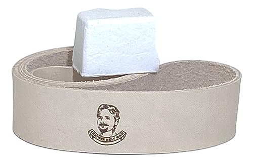 1' x 30' Leather Honing & Polishing Belt - Buffing Compound Included