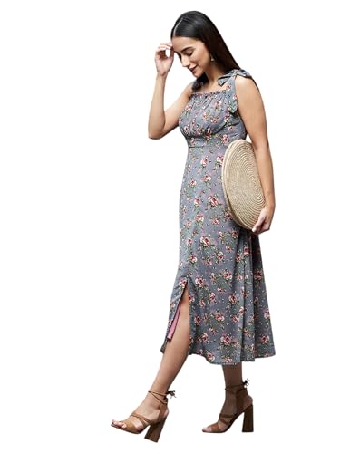 Image of Miss Chase Women's Sleeveless Collared Bodycon Above-Knee Polyester Dress