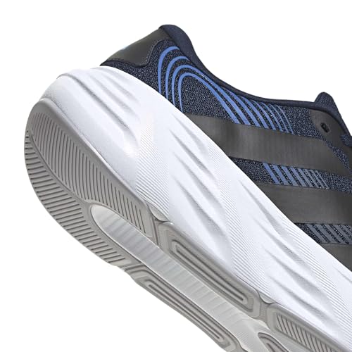 adidas Herren Galaxy 8 Running Shoes, Night Indigo/core Black/Lucid Ray Blue, 40 EU – Ansicht 4