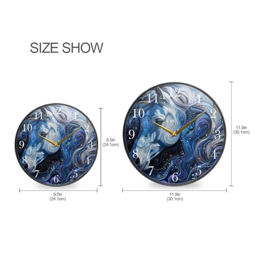 Reloj de Pared Redondo Analógico ALAZA 11.9 in miniatura 2