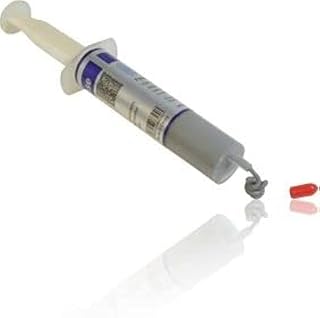 مركب معجون شحم حراري رمادي من السيليكون للتشتيت الحراري لوحدة المعالجة المركزية، 30 جرام