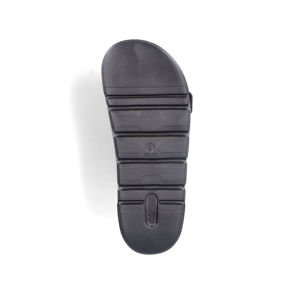 Rieker Mujer Zuecos P2180, señora Sandalias achineladas
