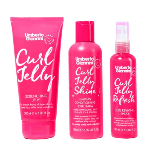 Umberto Giannini Curl Jelly Scrunching Jelly, Vegan & Cruelty Fre...