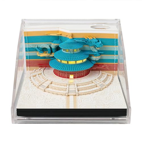 Bloc-notes en papier miniature 3D pour rompre la monotonie et embellir votre bureau