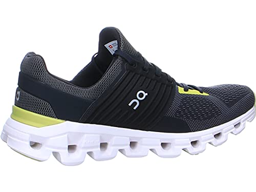 On Men's Cloudswift 2 Sneakers, Magnet/Citron, 12.5 US2