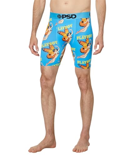 PSD Men's Pb Butterfly Boxer Briefs, Multi, XL