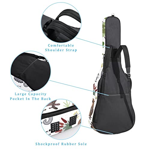 Tiger Stripes Étui de protection rembourré pour guitare classique acoustique Motif rayures, Multicolore 05, 42.9×16.9×4… - Les Beatles, Paul McCartney, John Lennon, RIngo Starr, George Harrison Tiger Stripes Étui de protection rembourré pour guitare classique acoustique Motif rayures, Multicolore 05, 42.9x16.9x4… – Image 4