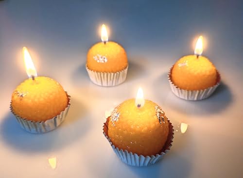 Traditional Indian Laddoo Candles Set