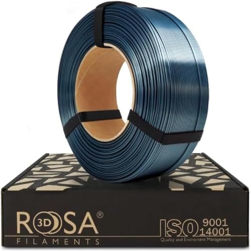 Filament ROSA 3D FILAMENTS PLA Niebieski Jedwabny (BLUE SILK)