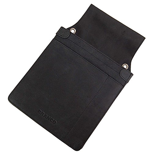 Branco Leder Holster für Kellner, Kellnerholster, Kellnertasche Kellnergeldbörse (Schwarz) Cover
