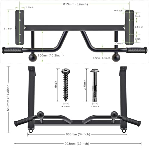Barre de traction plafond Kipika robuste pour optimiser l'espace de gym - 6