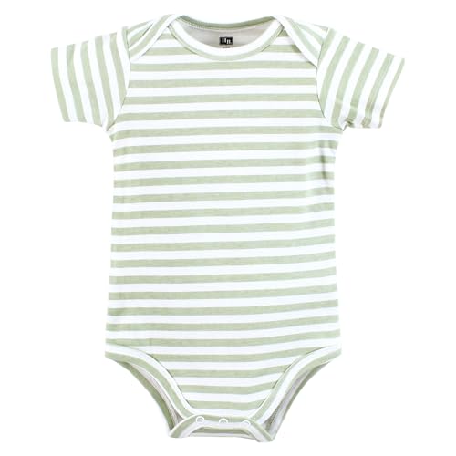 Image of Hudson Baby Unisex Baby Cotton Bodysuits 5-pack