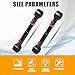 Adjustable Front Sway Bar Quick Disconnects for Jeep Wrangler JK JKU 2007-2018, Stabilizer Bar End Links for 2.5-6 Inch Lift, 2PCS 2/4-Door Sport Sahara Rubicon Suspension Links