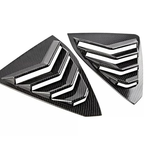 Persiennes de lunette arrière pour Lexus ES 2019-2023 aspect carbone style sportif
