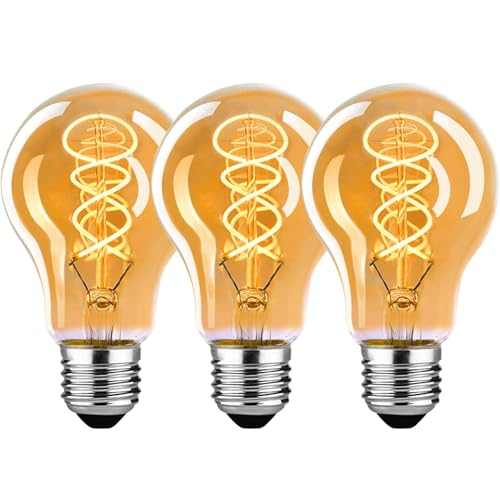 Edison Vintage Glühbirne E27, E27 LED Vintage Dimmbar Glühbirne E27 Led...