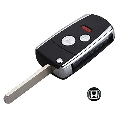 Chave Canivete Honda New Civic Crv Fit City 2 Botões + Panic