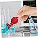 Gatuida Lab Pipette Filler Bulb with Three Valves Safety Rubber Pipets Lab Quantitative Suction Ball Lab Pipette Filler Tool for Industrial Mineral Labs