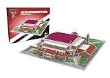Pro Lion 3D Jigsaw Puzzle of Texas Tech Red Raiders Basketball Stadium - 81 Pieces | 2 Hour Build Time | Home of Texas Tech Basketball Team | NCAA Basketball Gifts for Boys, Men & Kids Aged 8 & Up