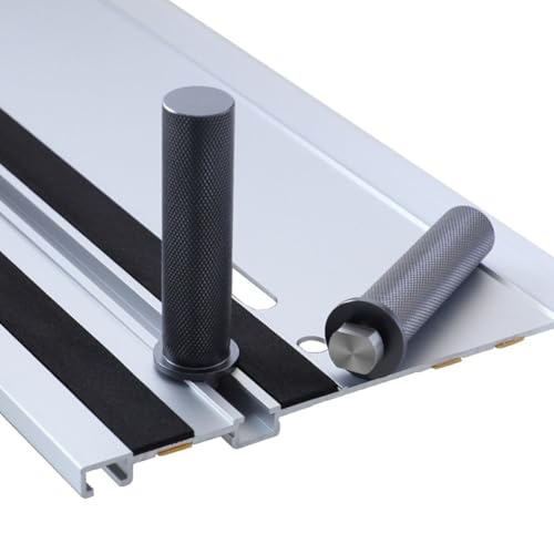 RichVibe Tope para banco de trabajo de 19 mm/20 mm ranura en forma de T abrazadera de mesa de aleación