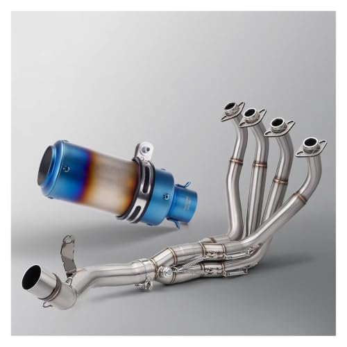 Tuyau d'échappement Z900 pour A2 collecteur inox 51mm sans fuite gaz moto 2017-2024
