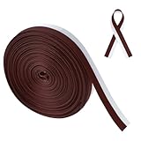 WANDIC Cinta de grogrén color burdeos y blanco, cinta de grogrén para concienciación sobre el cáncer de cabeza y cuello, para envolver regalos, broches, pulseras
