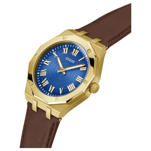 Image of GUESS Asset Analog Watch for Men with Round Dial & Water Resistant Man's Wrist Watches