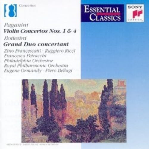 Paganini: Violin Concertos 1 & [Audio CD] PAGANINI,NICCOLÒ