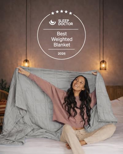 Image of Baloo Weighted Blanket for Adults 25 lb King (Silver Sage, 80 inchx87 inch)