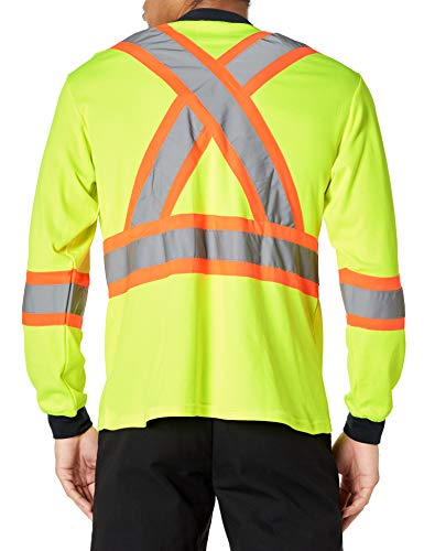 Camisa de manga larga de alta visibilidad Vi-brance y forro de algodón 2