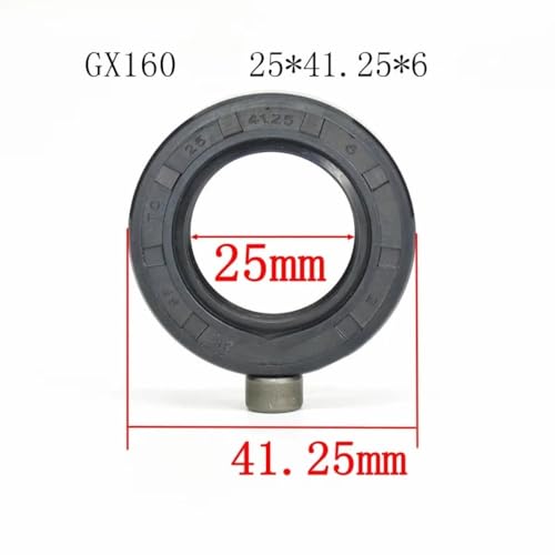 Sello de aceite 25*41,25*6 para motobomba de agua 168F 4