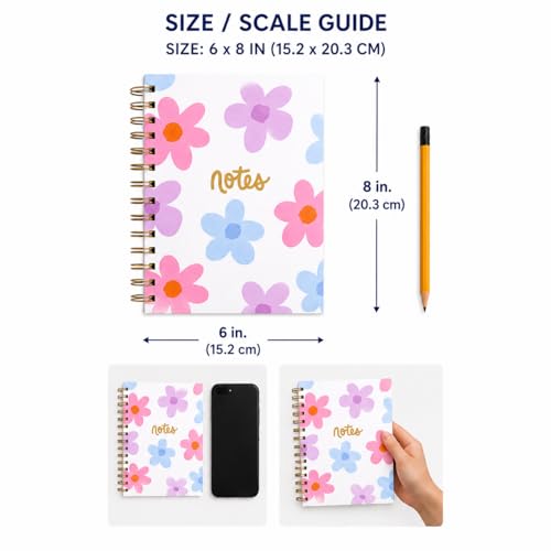 Cahier à spirales en papier sans acide protégeant vos notes du temps