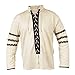 Museum Replicas Lace Up Cotton Gambeson Padded Shirt Medieval Costume - Defensive Jacket Sword-Fighting (L/XL) Cream