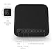 Pure Enrichment Wave Premium Sleep Sound Machine with USB Charger - Seamless Looping with 6 Soothing All-Natural Sounds, & Auto-Off Timer - Easily Portable for Travel (Black) Patented Design